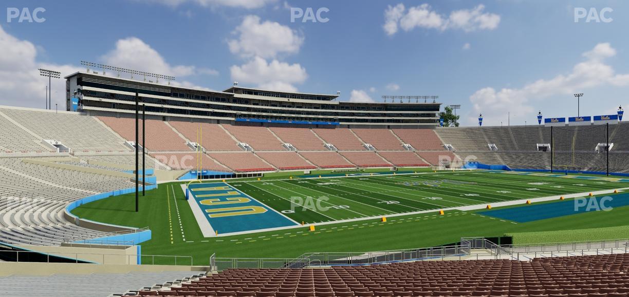 Rose Bowl Stadium - Section Lower 1 H Seat View