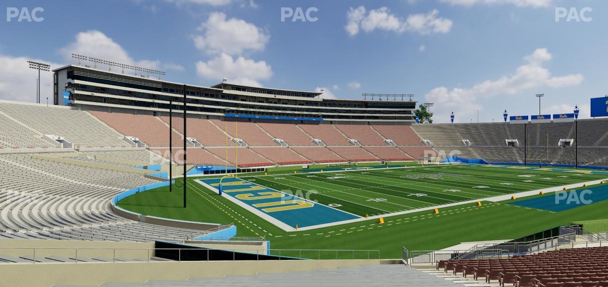 Rose Bowl Stadium - Section Lower 1 L Seat View