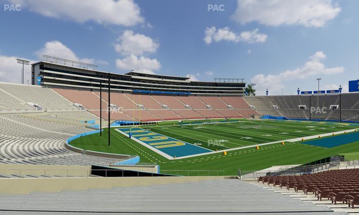 Rose Bowl Stadium - Section Lower 1 L Seat View