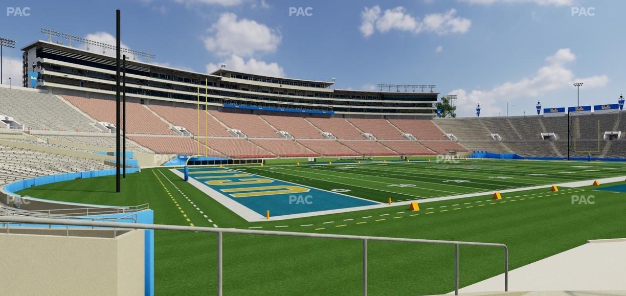 Rose Bowl Stadium - Section Lower 1 L Seat View