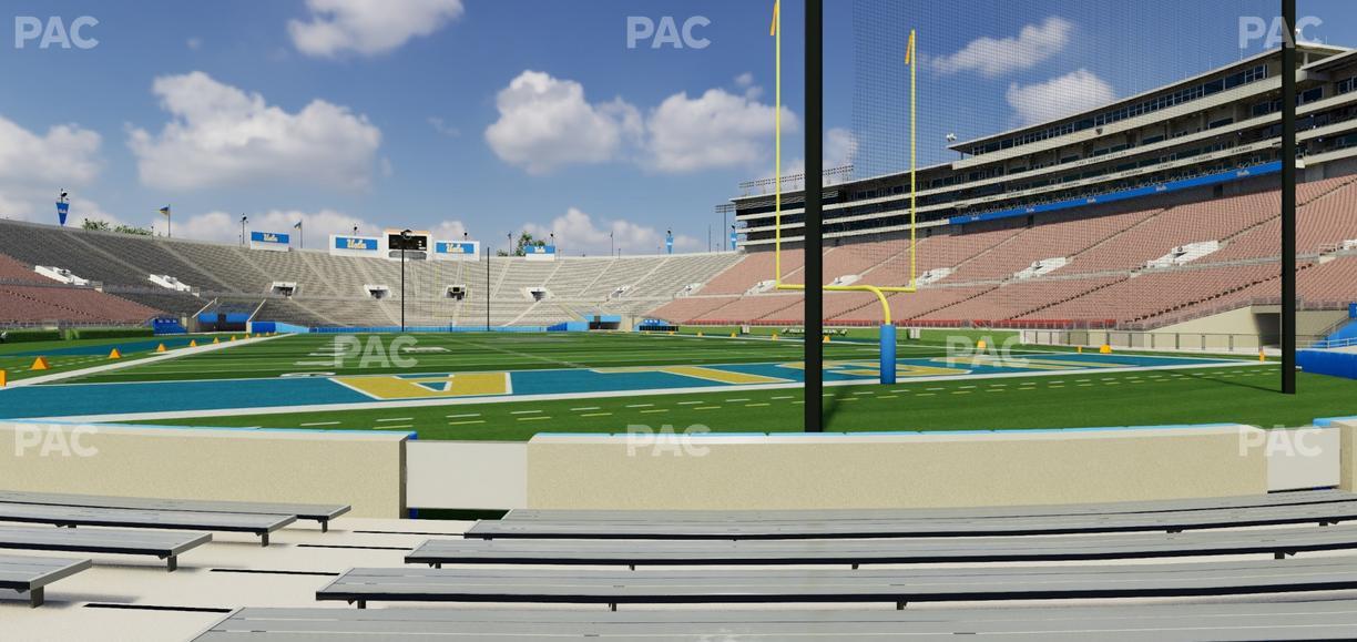Rose Bowl Stadium - Section Lower 10 H Seat View
