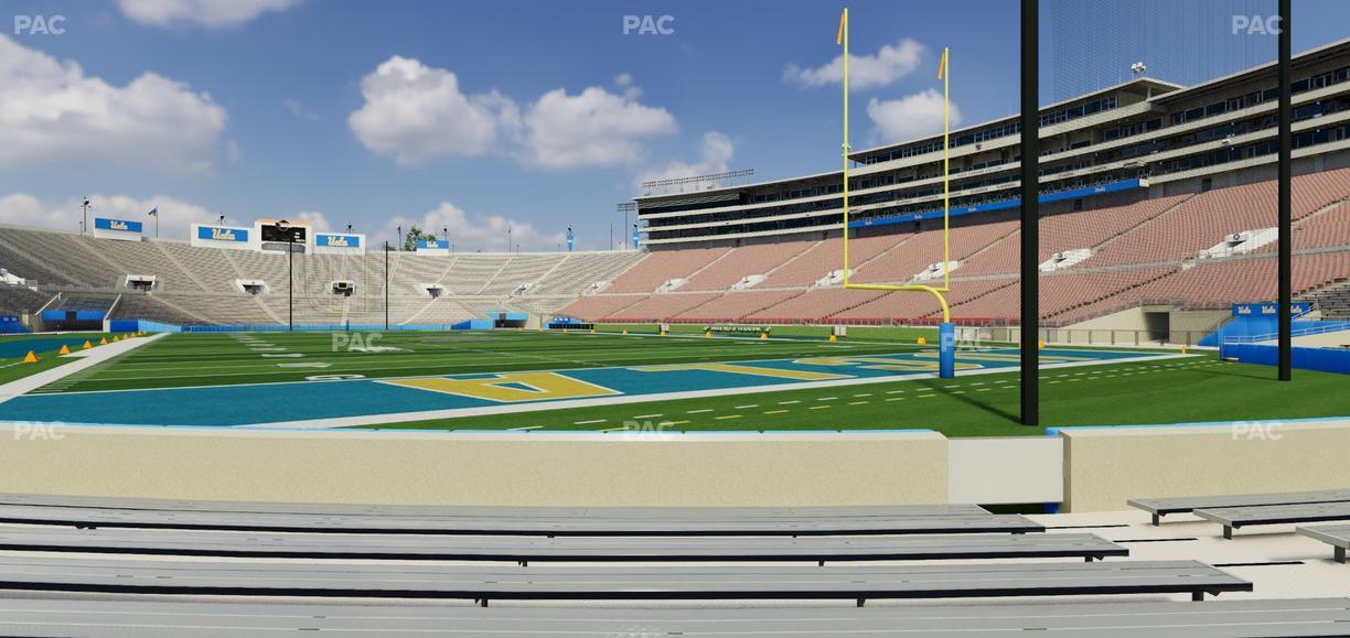 Rose Bowl Stadium - Section Lower 10 L Seat View