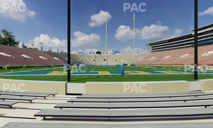Rose Bowl Stadium - Section Lower 11 H Seat View
