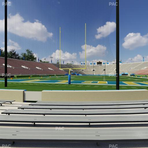 Rose Bowl Stadium - Section Lower 12 H Seat View