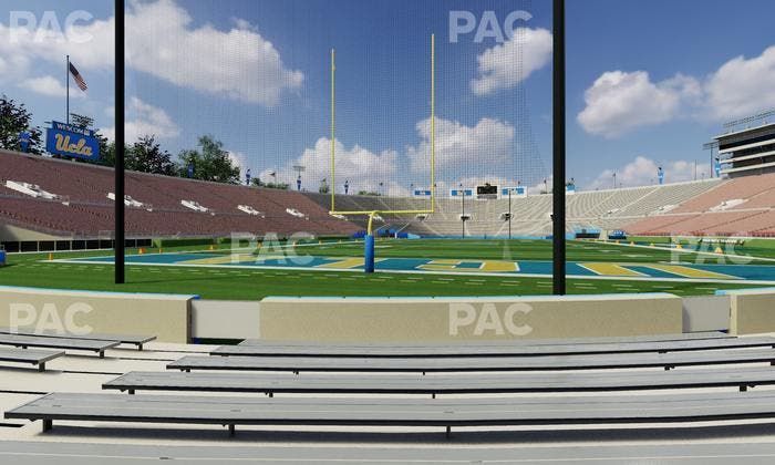 Rose Bowl Stadium - Section Lower 12 H Seat View