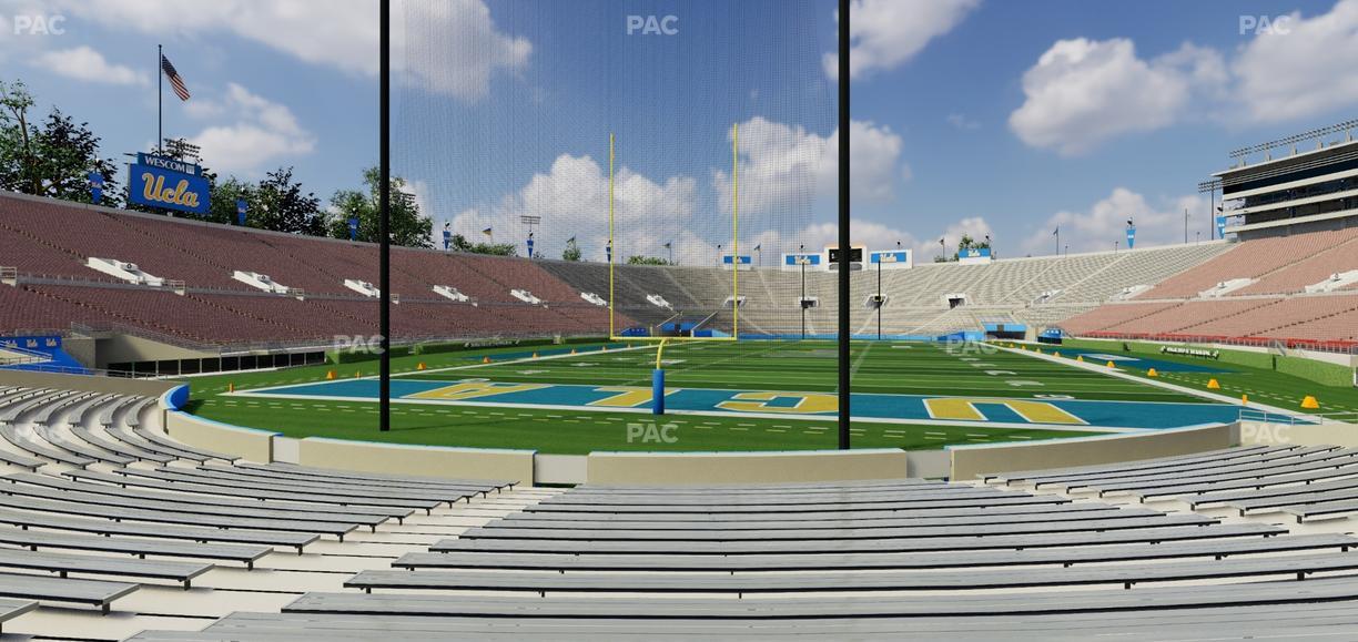 Rose Bowl Stadium - Section Lower 12 H Seat View