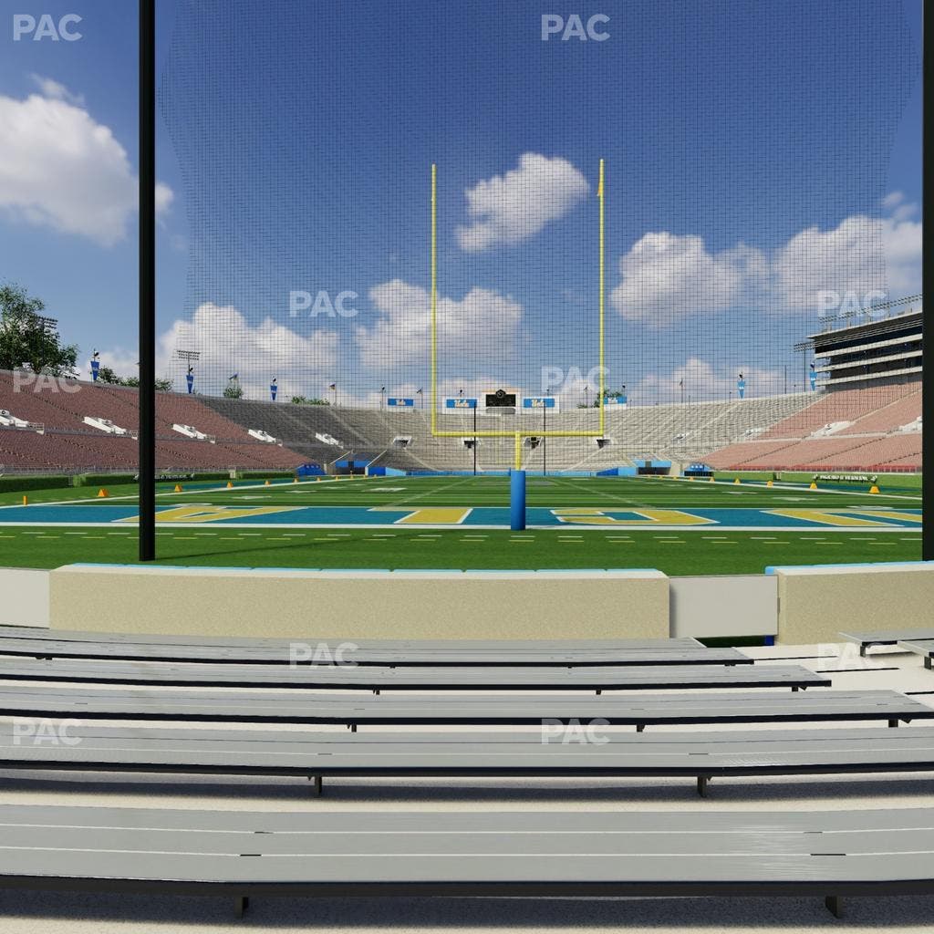 Rose Bowl Stadium - Section Lower 12 L Seat View