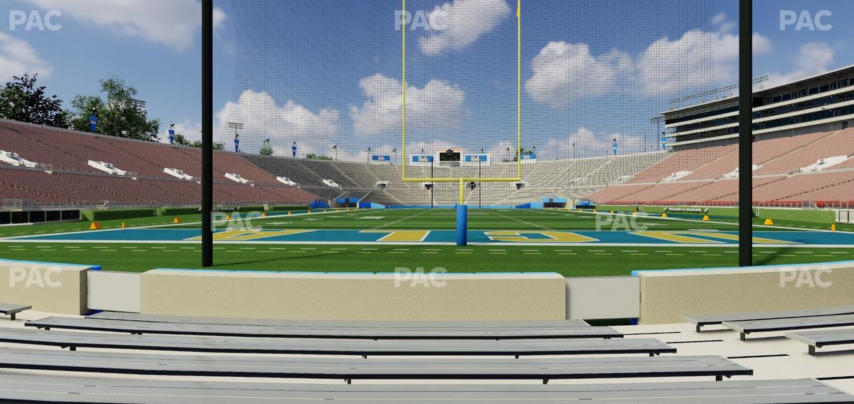 Rose Bowl Stadium - Section Lower 12 L Seat View