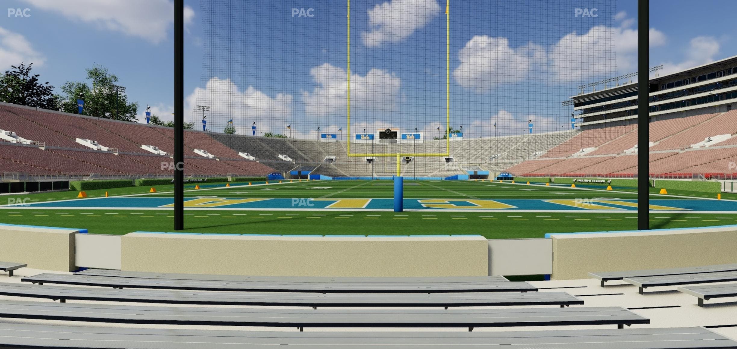 Rose Bowl Stadium - Section Lower 12 L Seat View