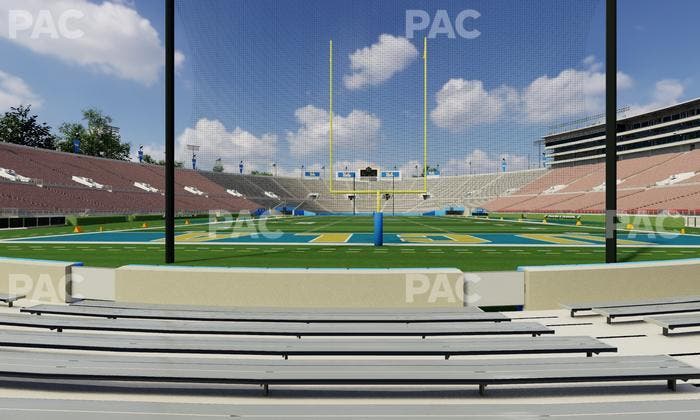 Rose Bowl Stadium - Section Lower 12 L Seat View