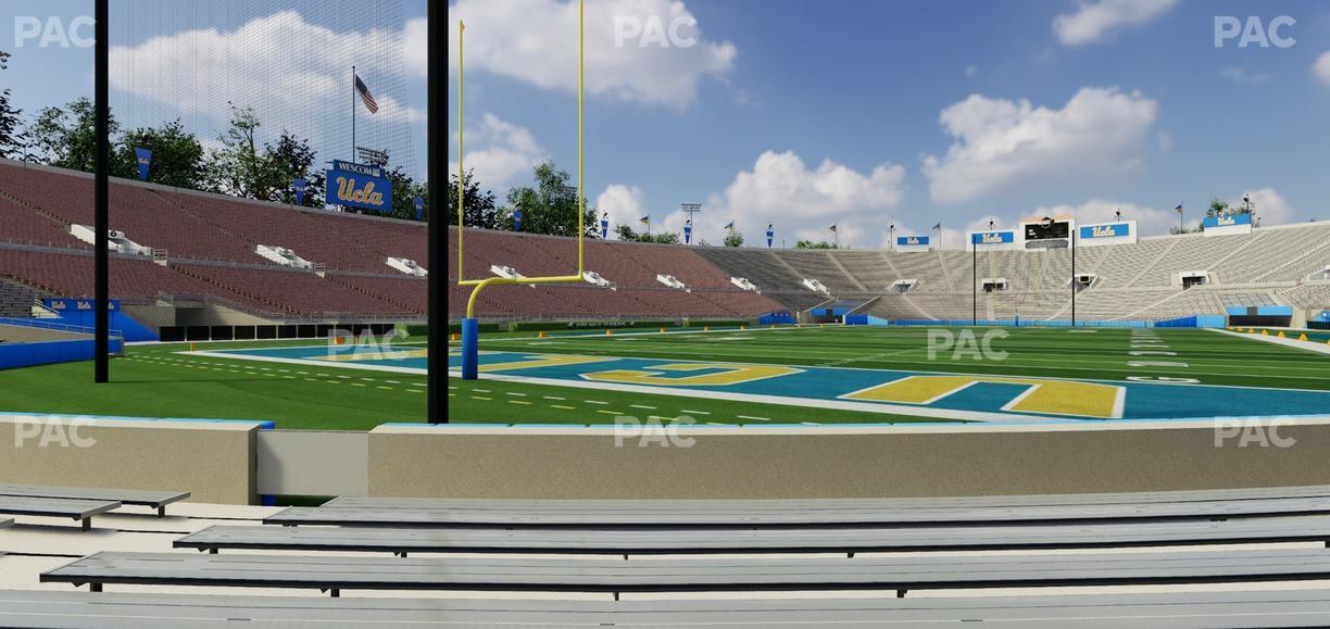 Rose Bowl Stadium - Section Lower 13 H Seat View