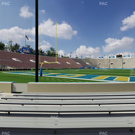 Rose Bowl Stadium - Section Lower 13 H Seat View