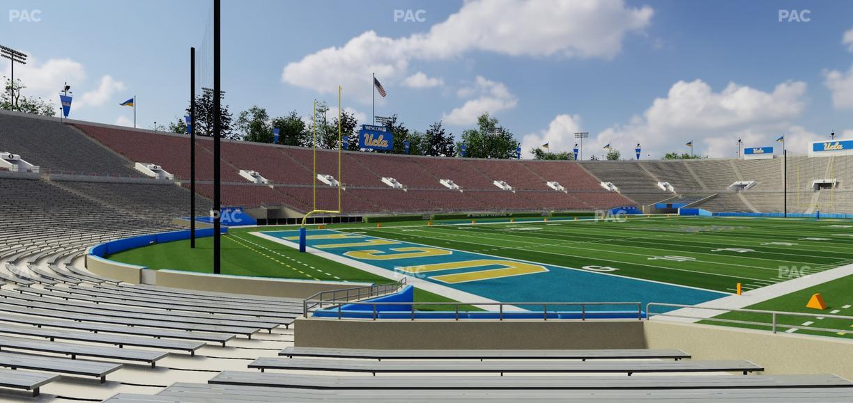 Rose Bowl Stadium - Section Lower 14 H Seat View