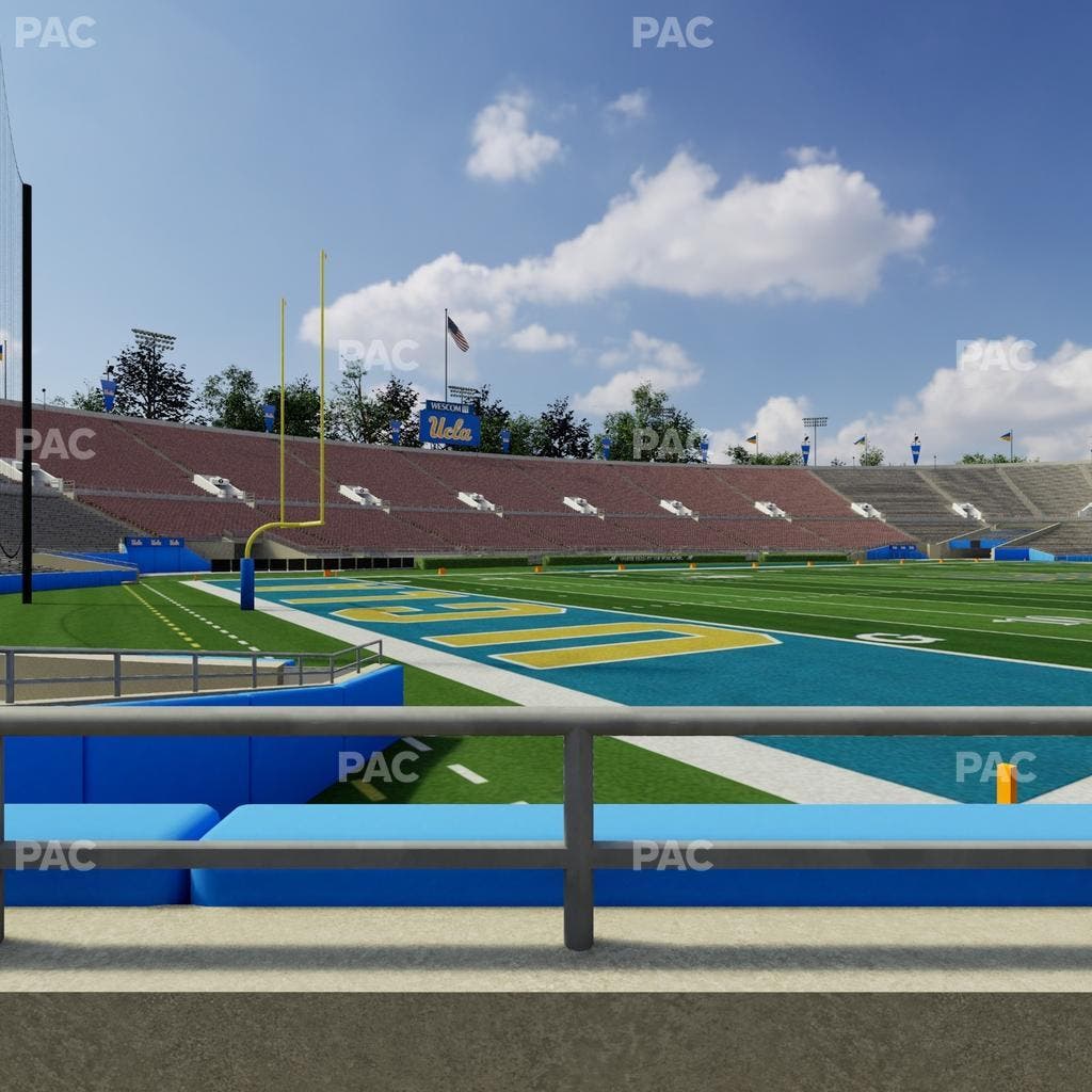 Rose Bowl Stadium - Section Lower 14 H Seat View