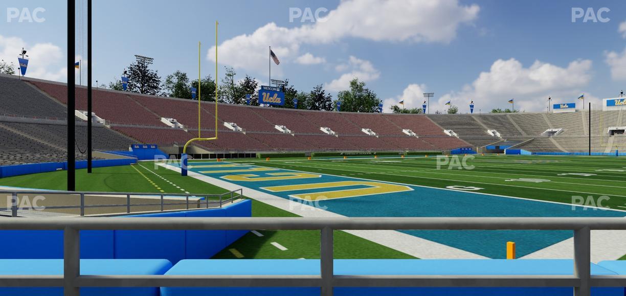 Rose Bowl Stadium - Section Lower 14 H Seat View