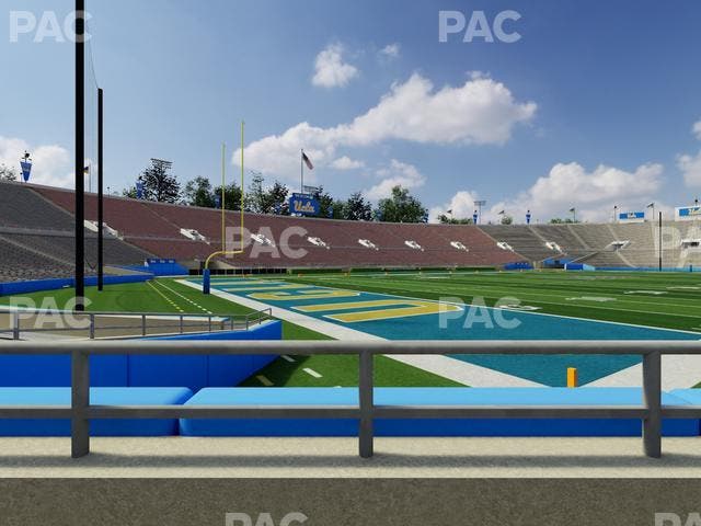 Rose Bowl Stadium - Section Lower 14 H Seat View