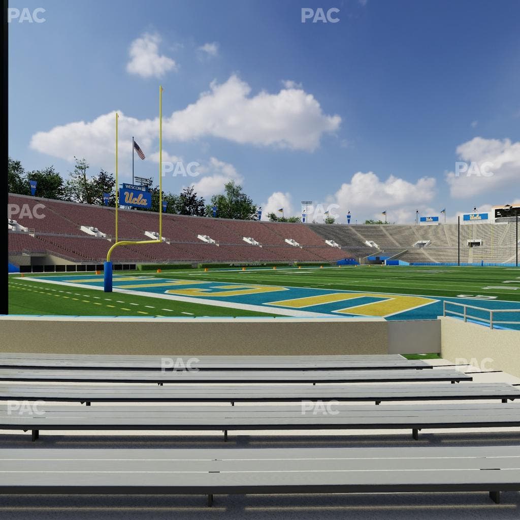 Rose Bowl Stadium - Section Lower 14 L Seat View