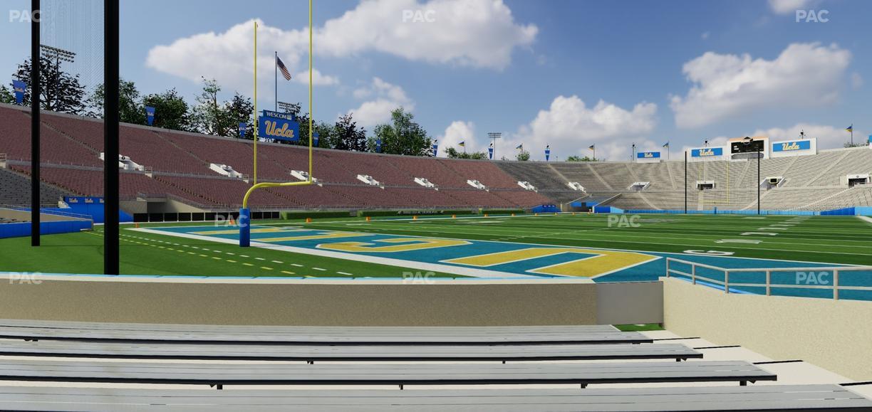 Rose Bowl Stadium - Section Lower 14 L Seat View