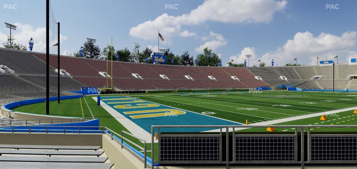 Rose Bowl Stadium - Section Lower 15 L Seat View