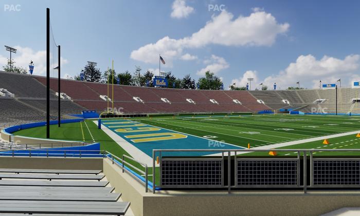 Rose Bowl Stadium - Section Lower 15 L Seat View