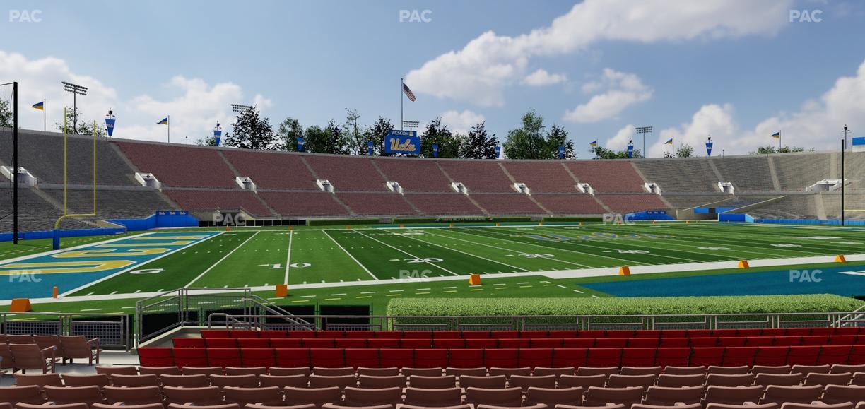 Rose Bowl Stadium - Section Lower 16 H Seat View
