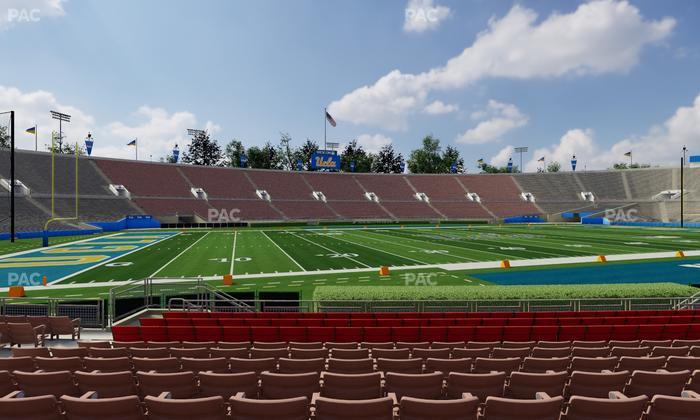Rose Bowl Stadium - Section Lower 16 H Seat View