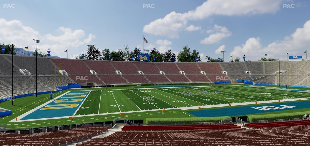 Rose Bowl Stadium - Section Lower 16 H Seat View