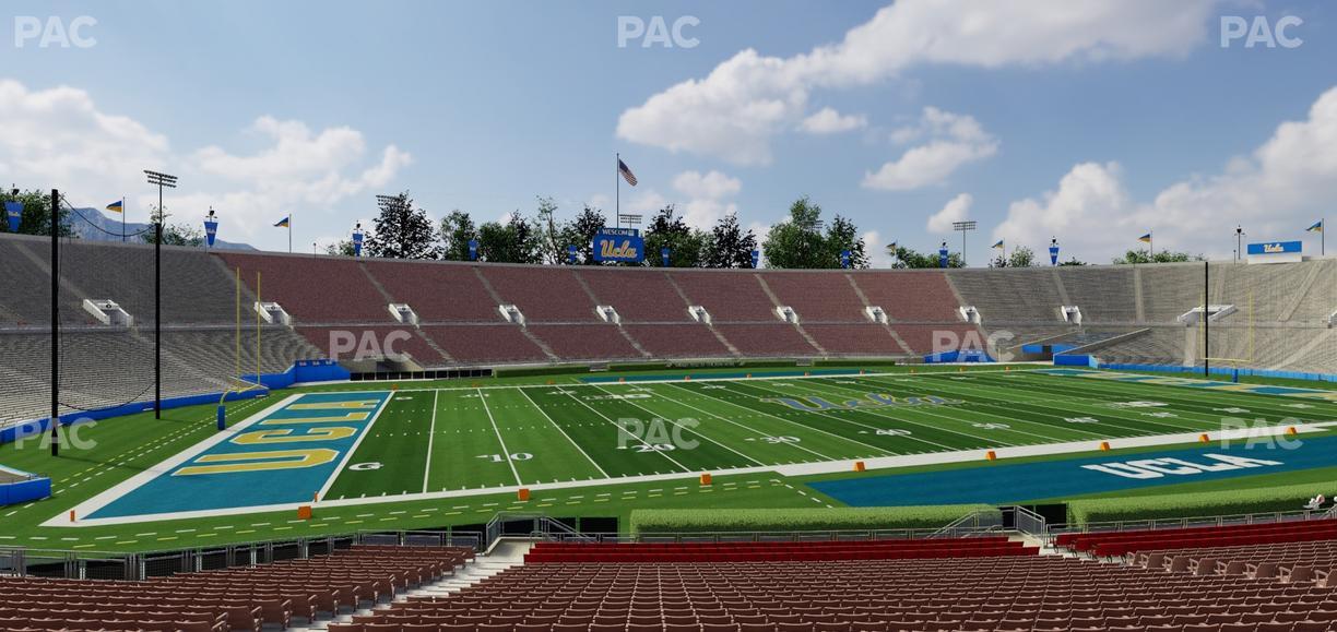 Rose Bowl Stadium - Section Lower 16 H Seat View