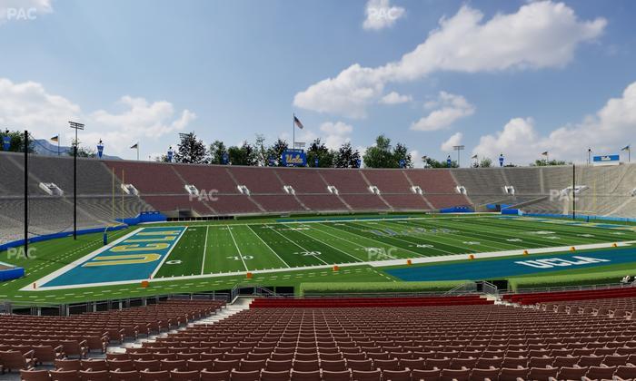 Rose Bowl Stadium - Section Lower 16 H Seat View