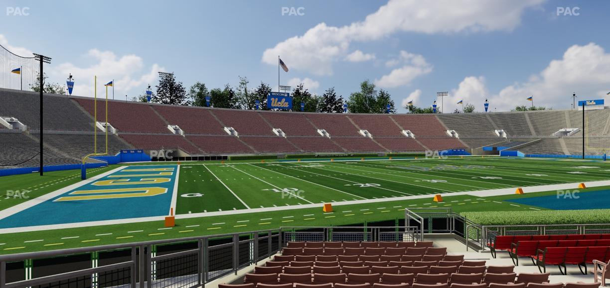 Rose Bowl Stadium - Section Lower 16 L Seat View