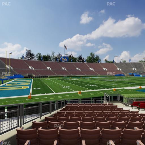 Rose Bowl Stadium - Section Lower 16 L Seat View