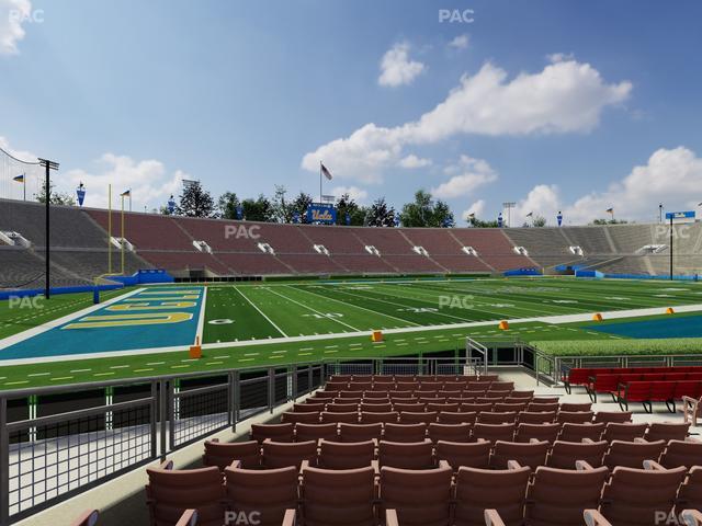 Rose Bowl Stadium - Section Lower 16 L Seat View