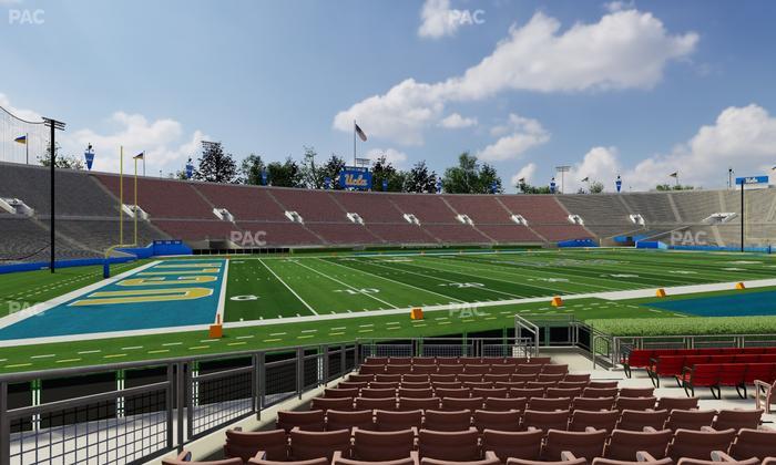 Rose Bowl Stadium - Section Lower 16 L Seat View