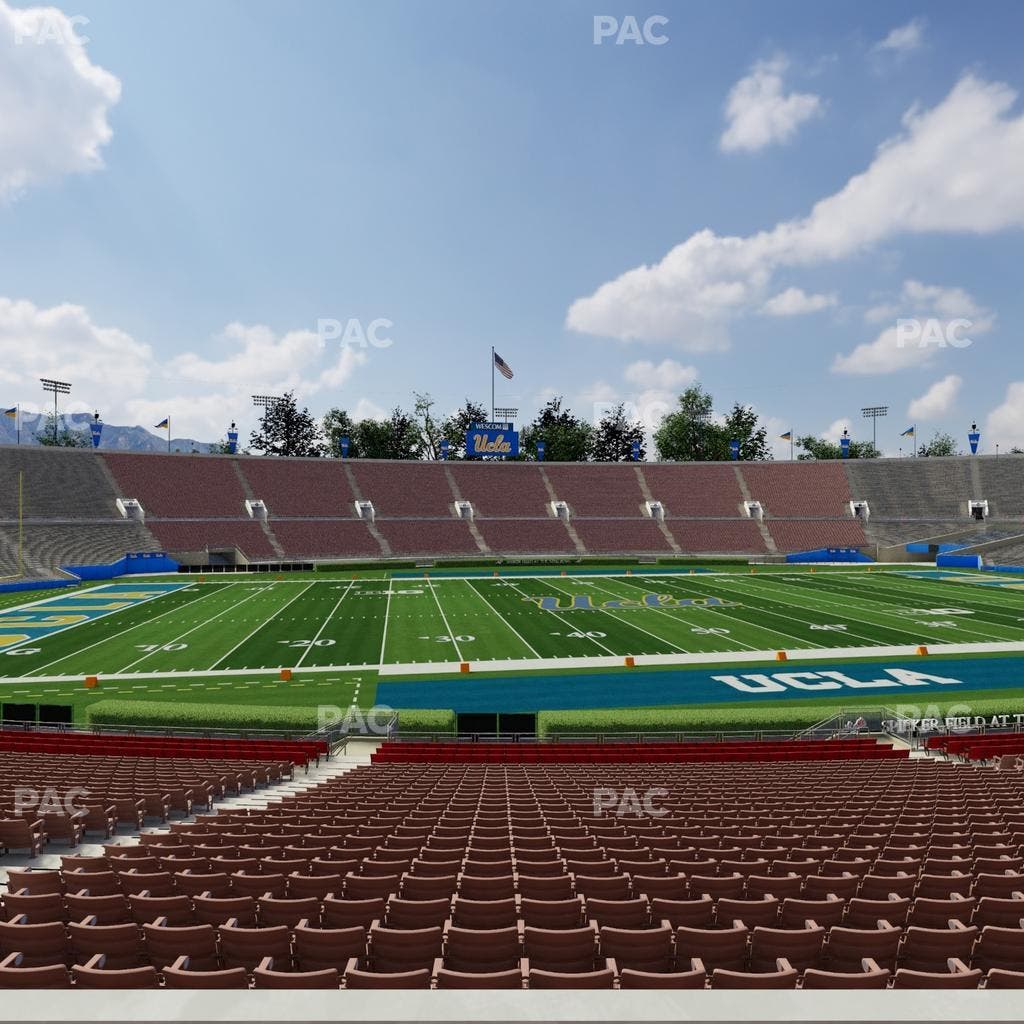 Rose Bowl Stadium - Section Lower 17 H Seat View