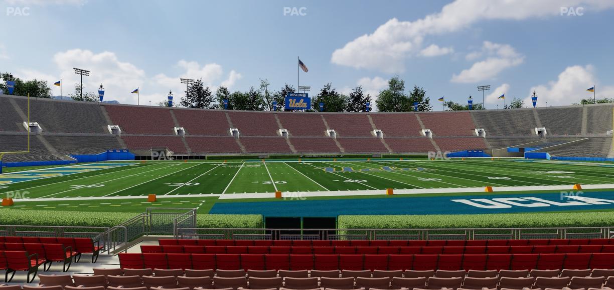 Rose Bowl Stadium - Section Lower 17 H Seat View