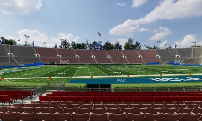 Rose Bowl Stadium - Section Lower 17 H Seat View