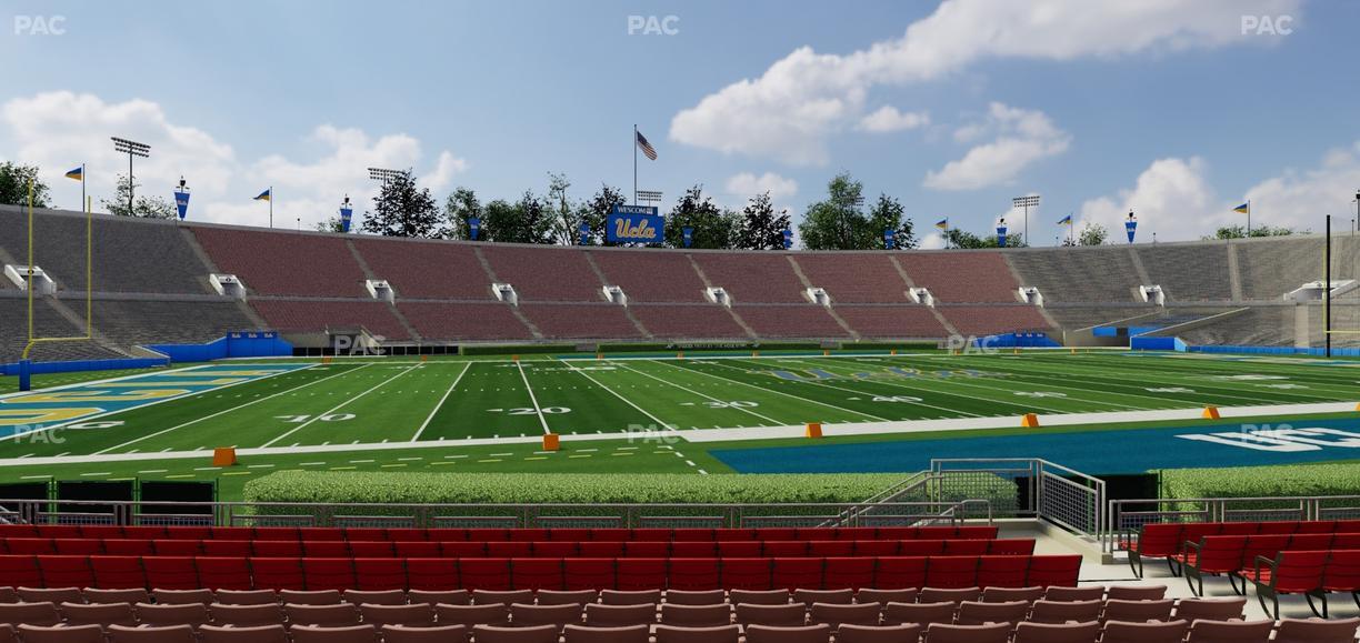 Rose Bowl Stadium - Section Lower 17 L Seat View