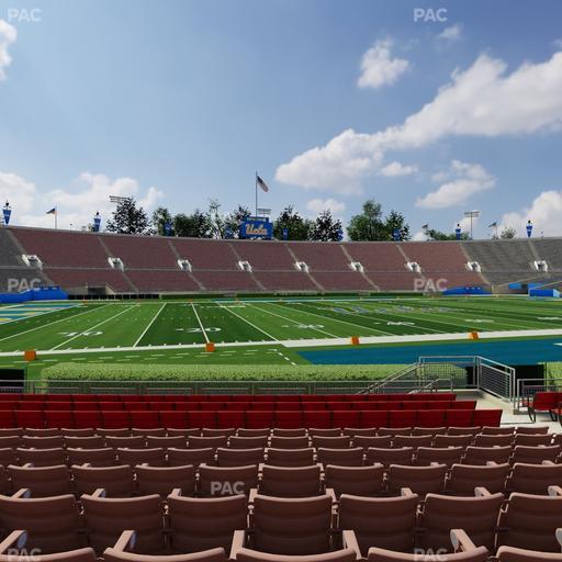 Rose Bowl Stadium - Section Lower 17 L Seat View