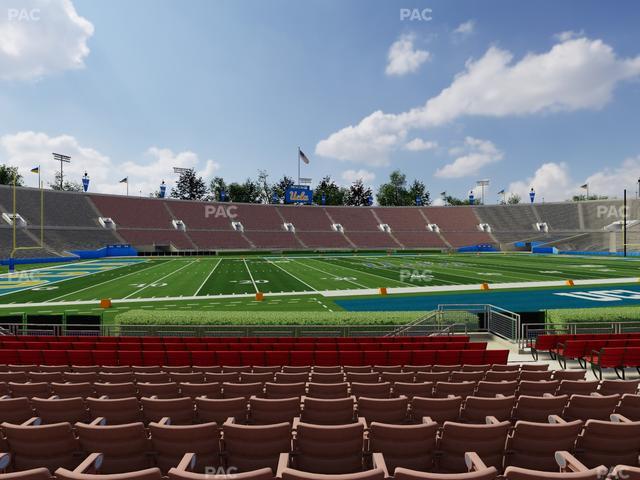 Rose Bowl Stadium - Section Lower 17 L Seat View