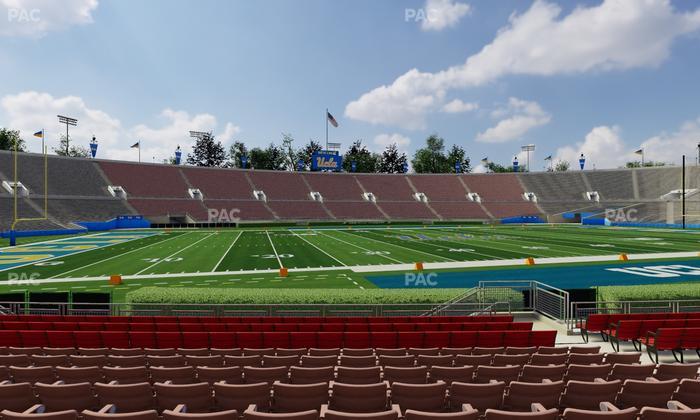 Rose Bowl Stadium - Section Lower 17 L Seat View
