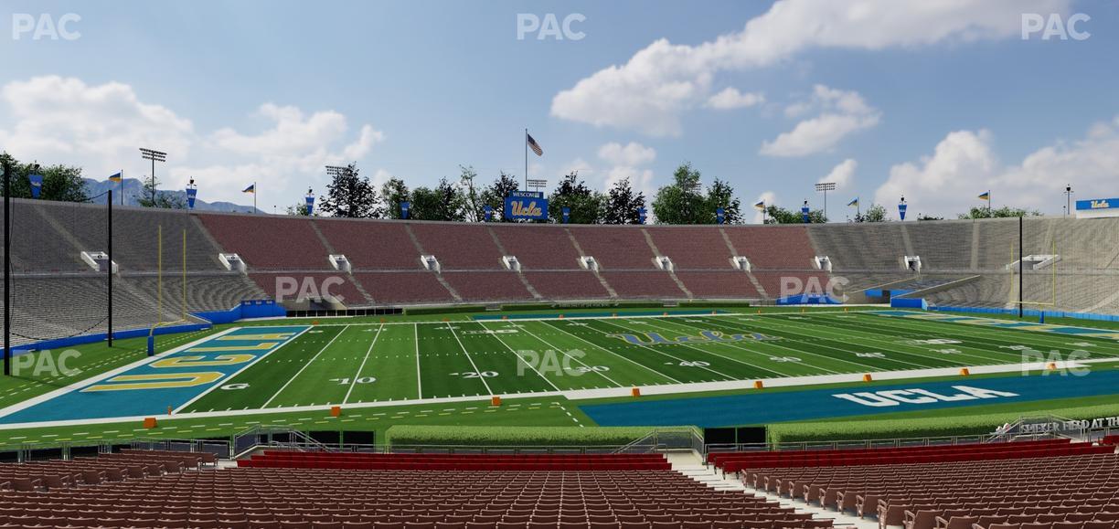 Rose Bowl Stadium - Section Lower 17 L Seat View