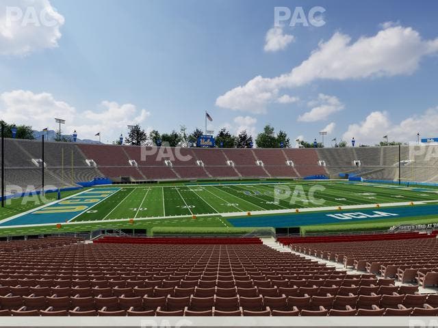 Rose Bowl Stadium - Section Lower 17 L Seat View