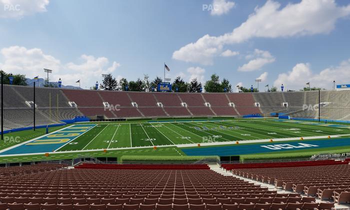 Rose Bowl Stadium - Section Lower 17 L Seat View