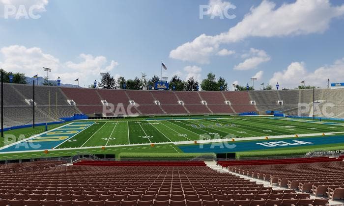 Rose Bowl Stadium - Section Lower 17 L Seat View