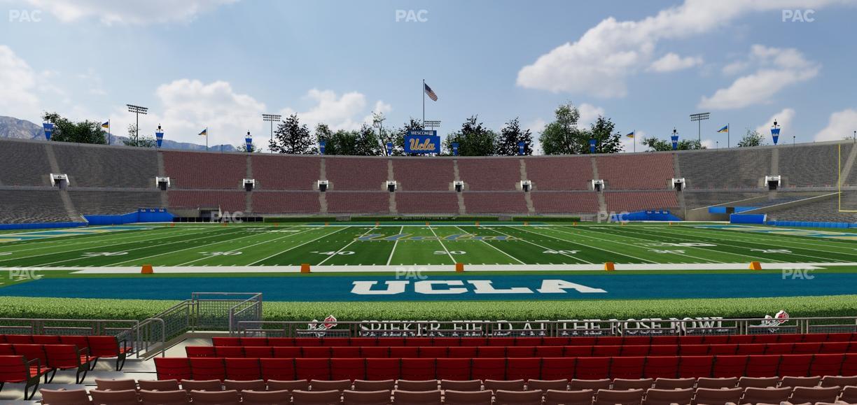 Rose Bowl Stadium - Section Lower 18 H Seat View