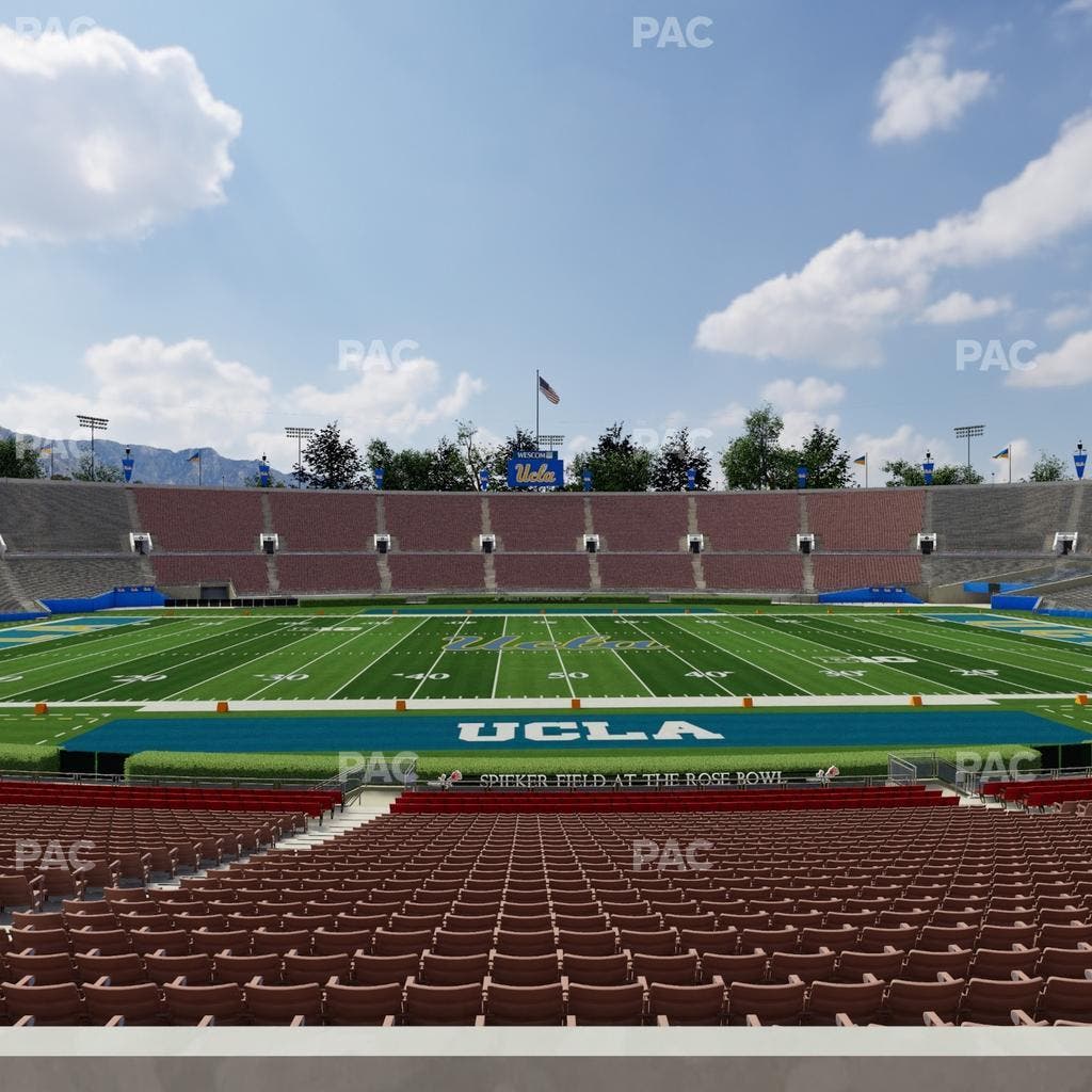 Rose Bowl Stadium - Section Lower 18 H Seat View