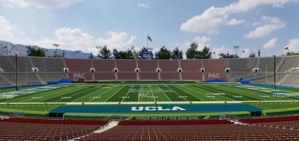 Rose Bowl Stadium - Section Lower 18 H Seat View
