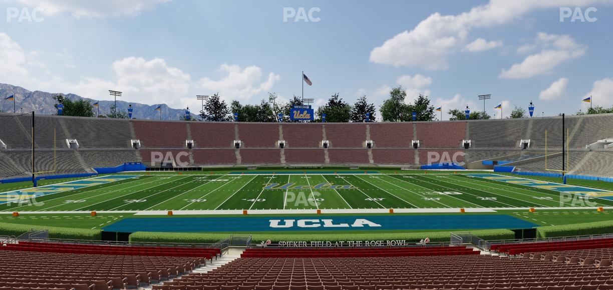 Rose Bowl Stadium - Section Lower 18 H Seat View