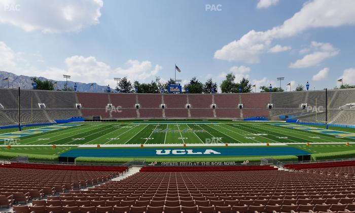 Rose Bowl Stadium - Section Lower 18 H Seat View