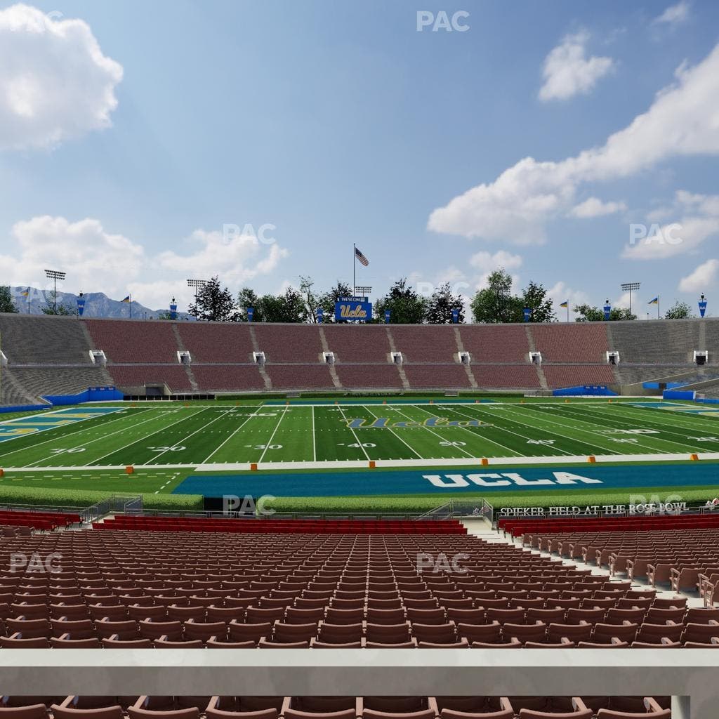 Rose Bowl Stadium - Section Lower 18 L Seat View